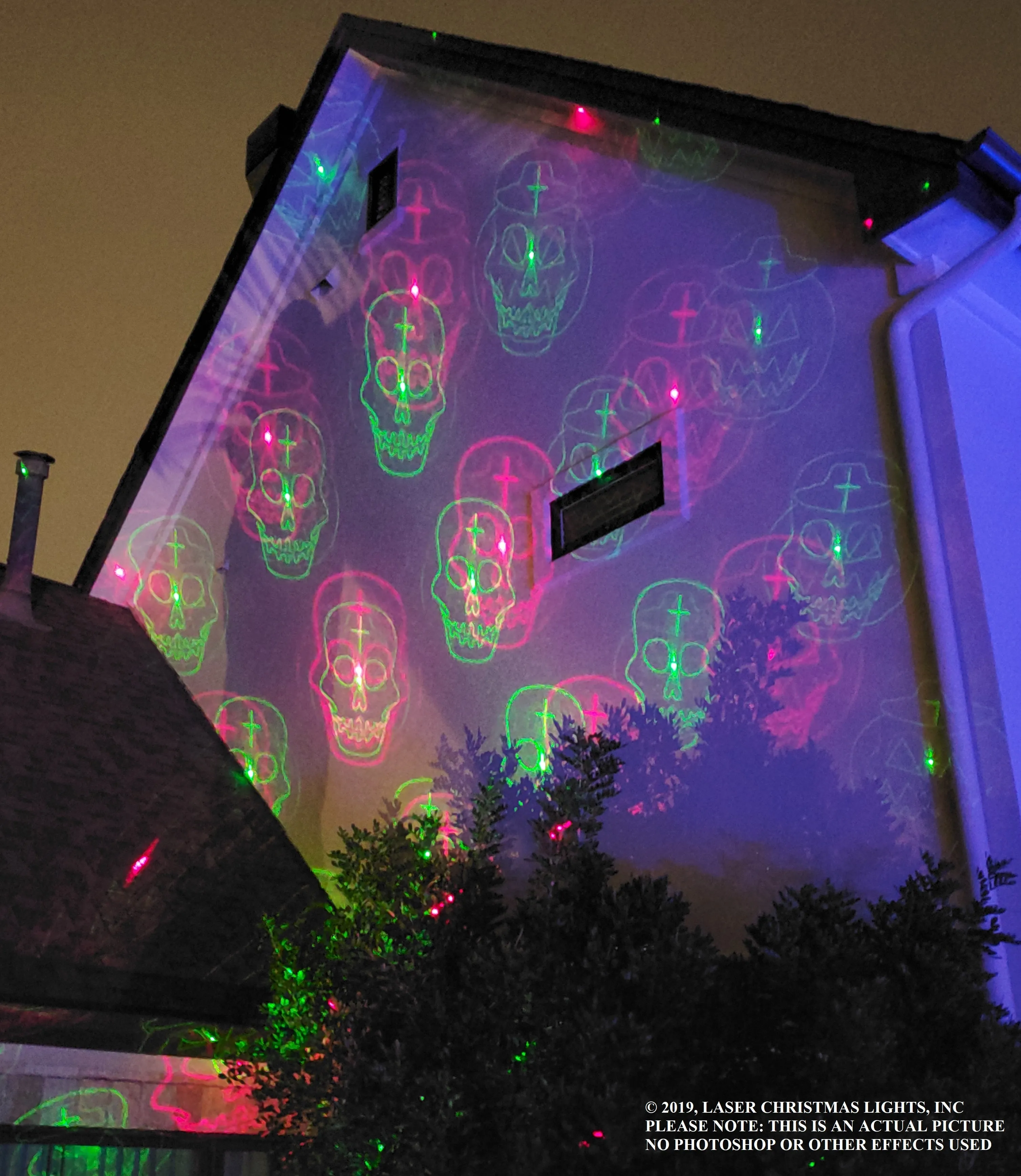 Deluxe Red & Green™ Laser Projector - Bluetooth Edition
