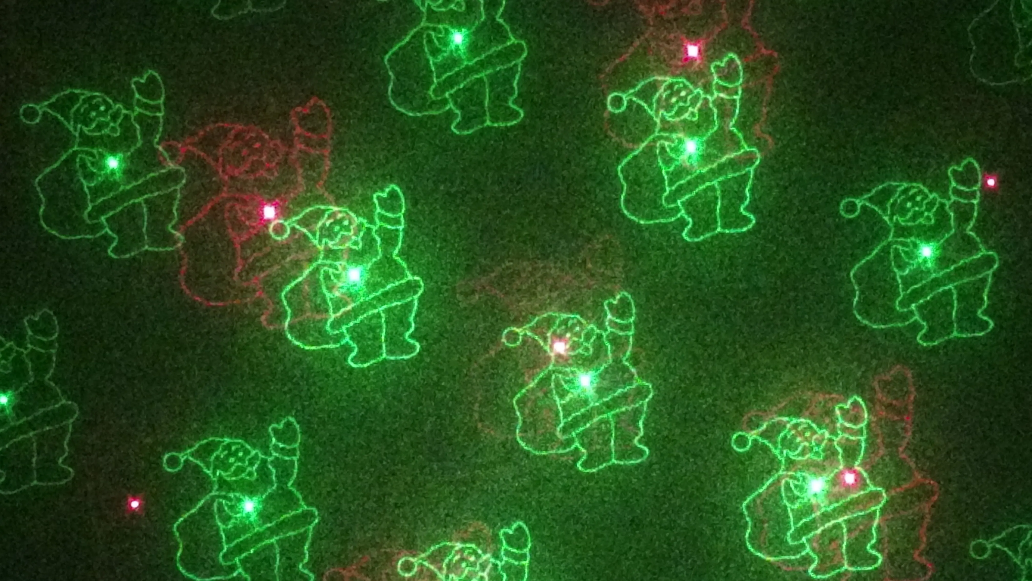 Deluxe Red & Green™ Laser Projector - Bluetooth Edition