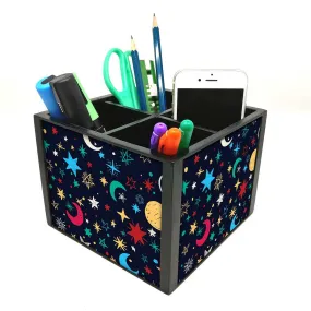 Desk Organizer For Stationery -  Stars