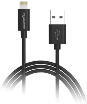 DIGIPOWER PD-LDCF3 Charge & Sync Lightning to USB Cable, 3ft