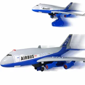 Dual Modes Airbus Model Toy Airplane Realistic Sounds