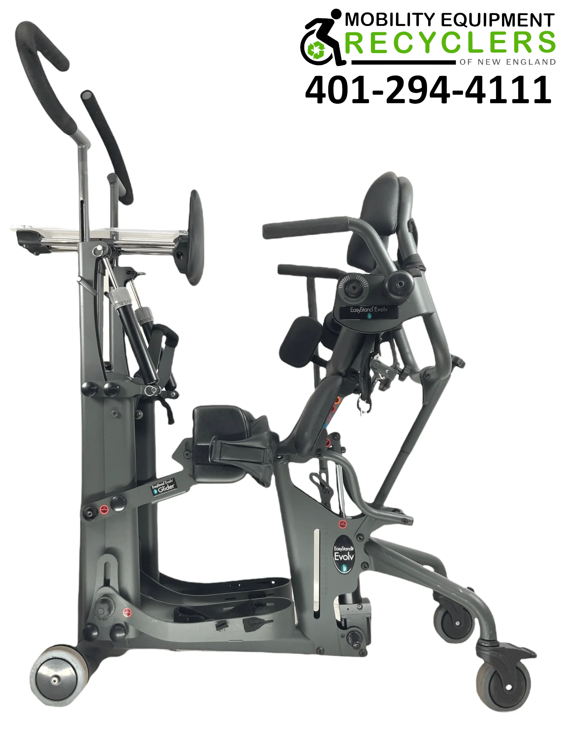 EasyStand Evolv Glider Sit to Stand | Adult Large  | 5"-6'2" | 280 lbs Weight Capacity