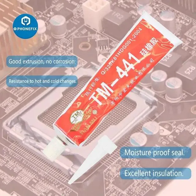 Electronic Industrial Silicone Rubber Sealing Glue Sealant Adhesive