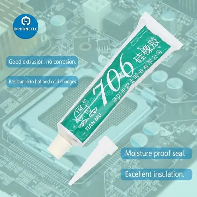 Electronic Industrial Silicone Rubber Sealing Glue Sealant Adhesive