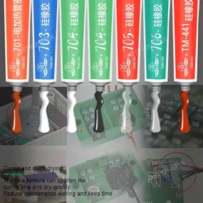 Electronic Industrial Silicone Rubber Sealing Glue Sealant Adhesive