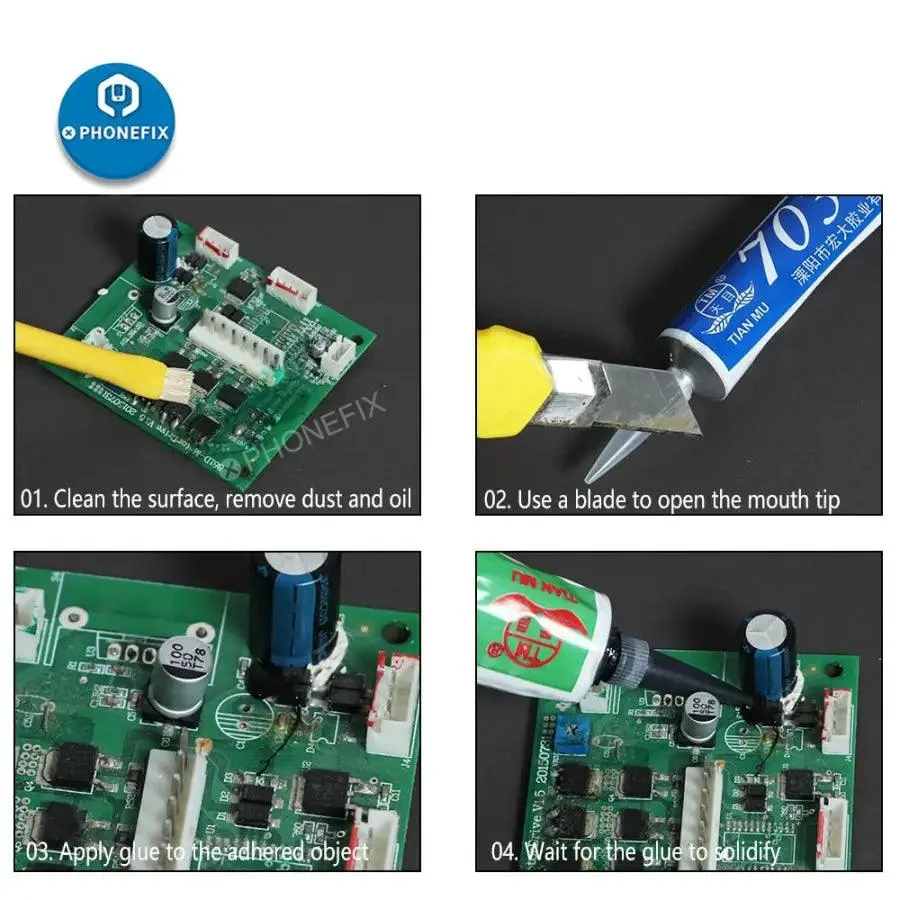 Electronic Industrial Silicone Rubber Sealing Glue Sealant Adhesive