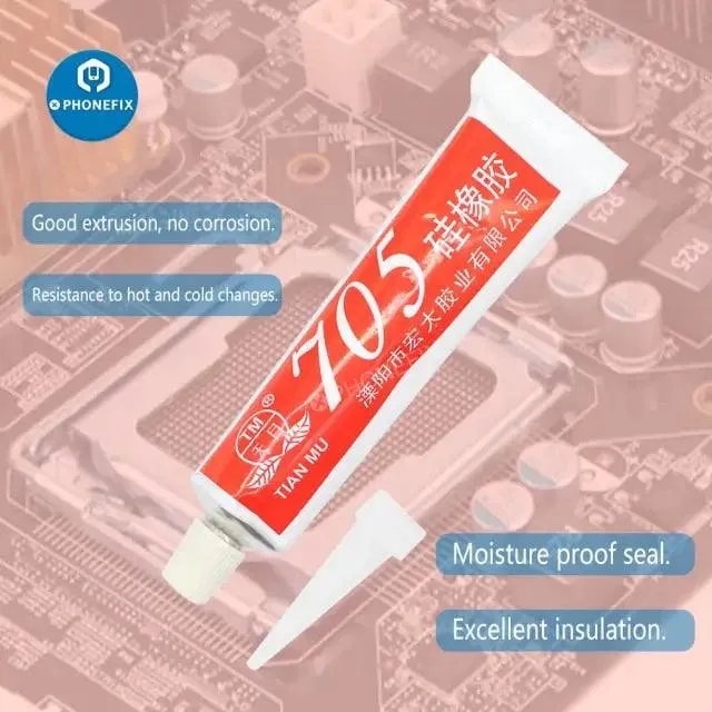 Electronic Industrial Silicone Rubber Sealing Glue Sealant Adhesive