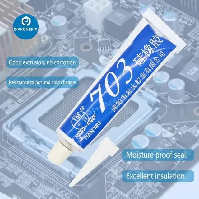 Electronic Industrial Silicone Rubber Sealing Glue Sealant Adhesive