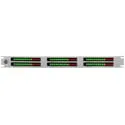 ESE ES-215P6 Triple Stereo Audio Level Indicator 1 3/4in Rack Mount