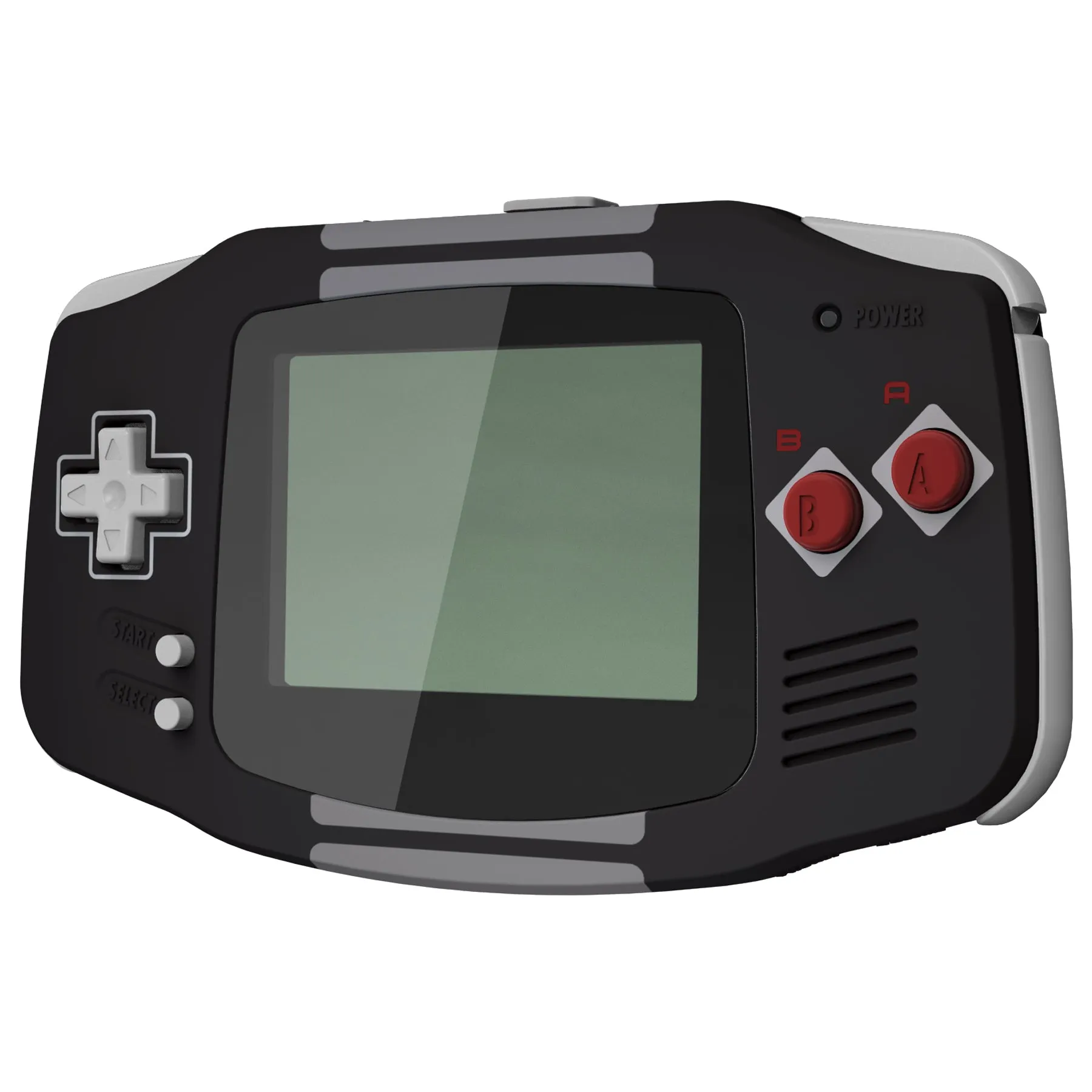 eXtremeRate IPS Ready Upgraded Classics NES Style GBA Replacement Shell Full Housing Cover Buttons for Gameboy Advance – Compatible with Both IPS & Standard LCD – Console & IPS Screen NOT Included - TAGT1037