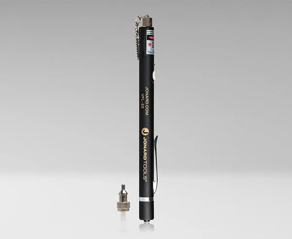 Fiber Prep Kit with Connector Cleaners, Visual Fault Locator 
