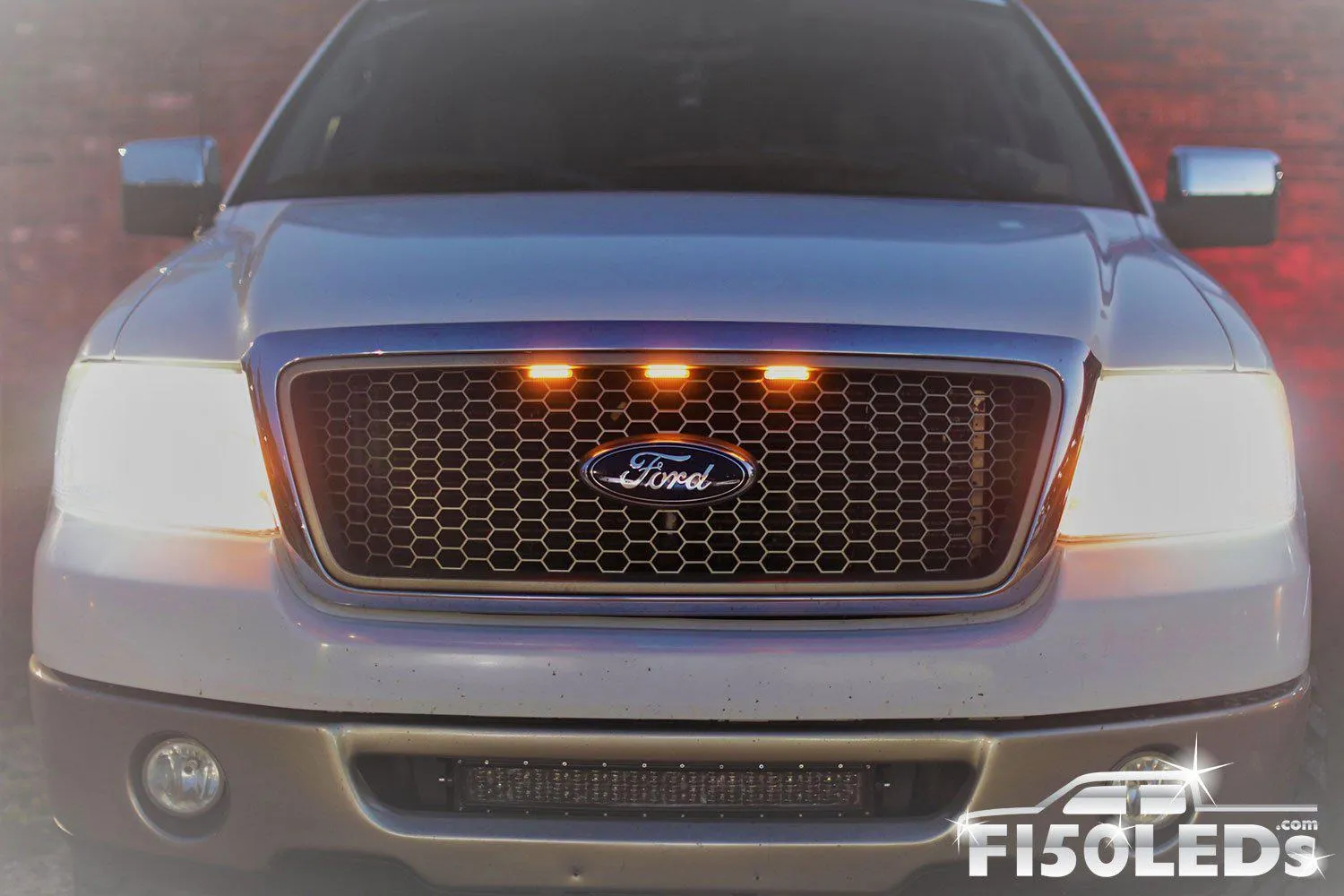 Ford F150 1992 - 1996 Raptor Style Extreme LED grill Kit