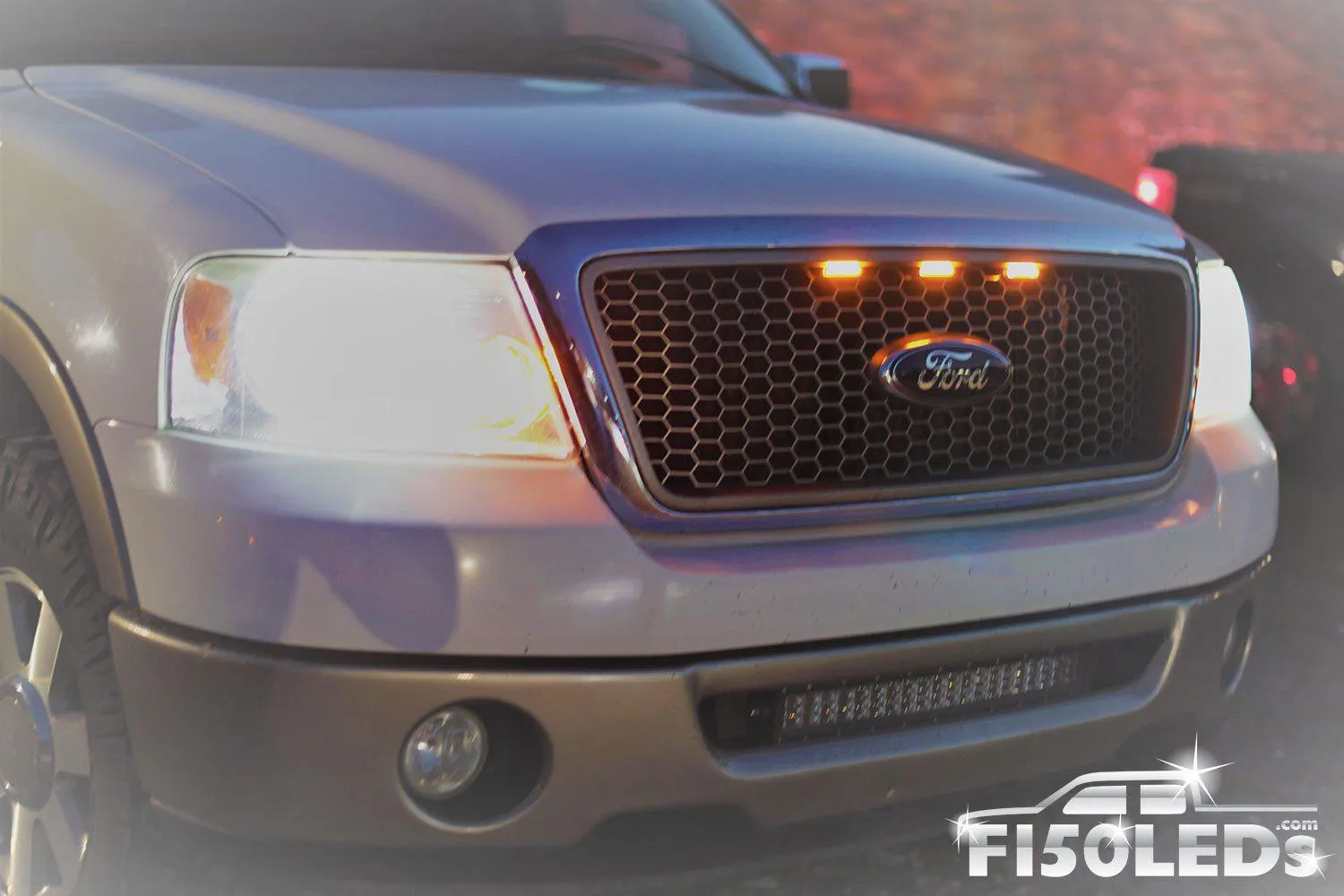 Ford F150 1992 - 1996 Raptor Style Extreme LED grill Kit