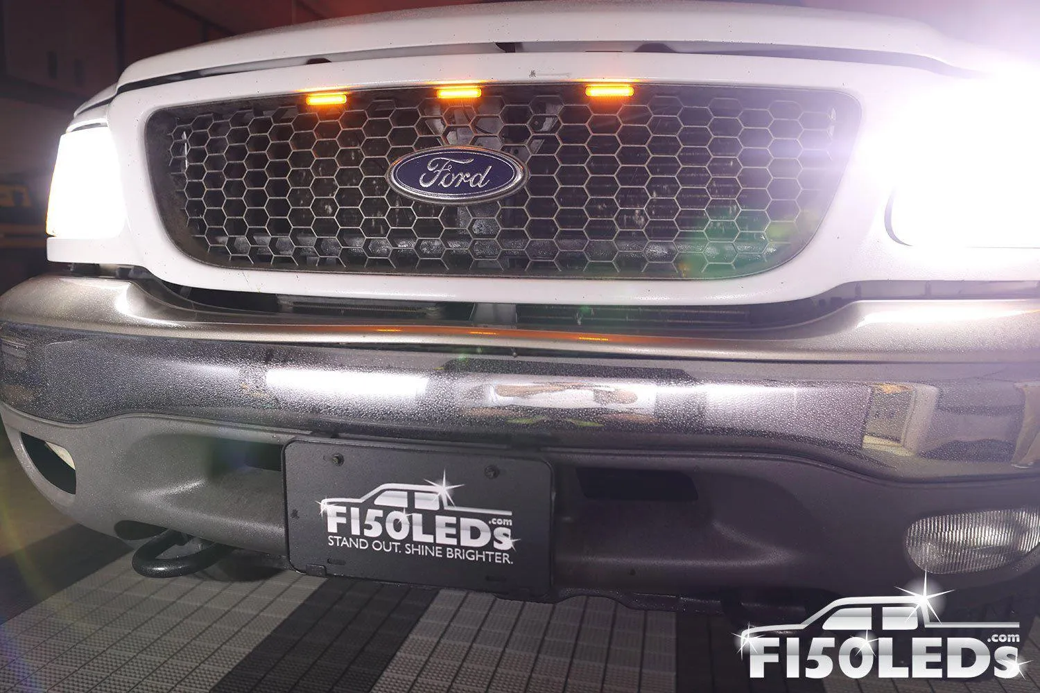Ford F150 1997-03 Raptor Style Extreme LED grill Kit