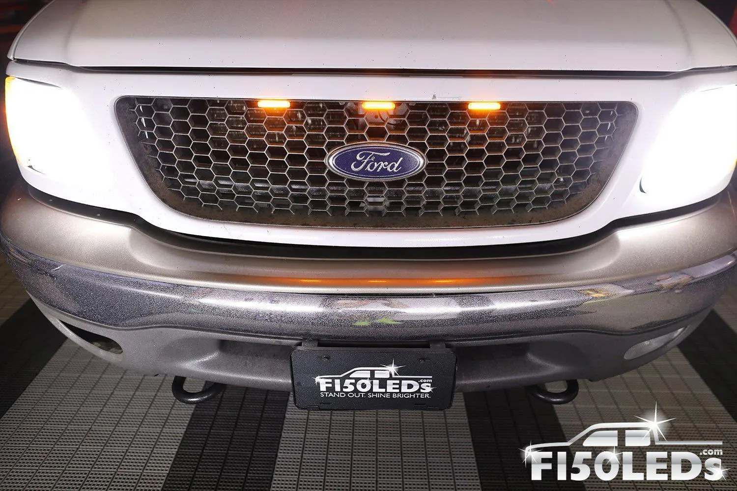Ford F150 1997-03 Raptor Style Extreme LED grill Kit