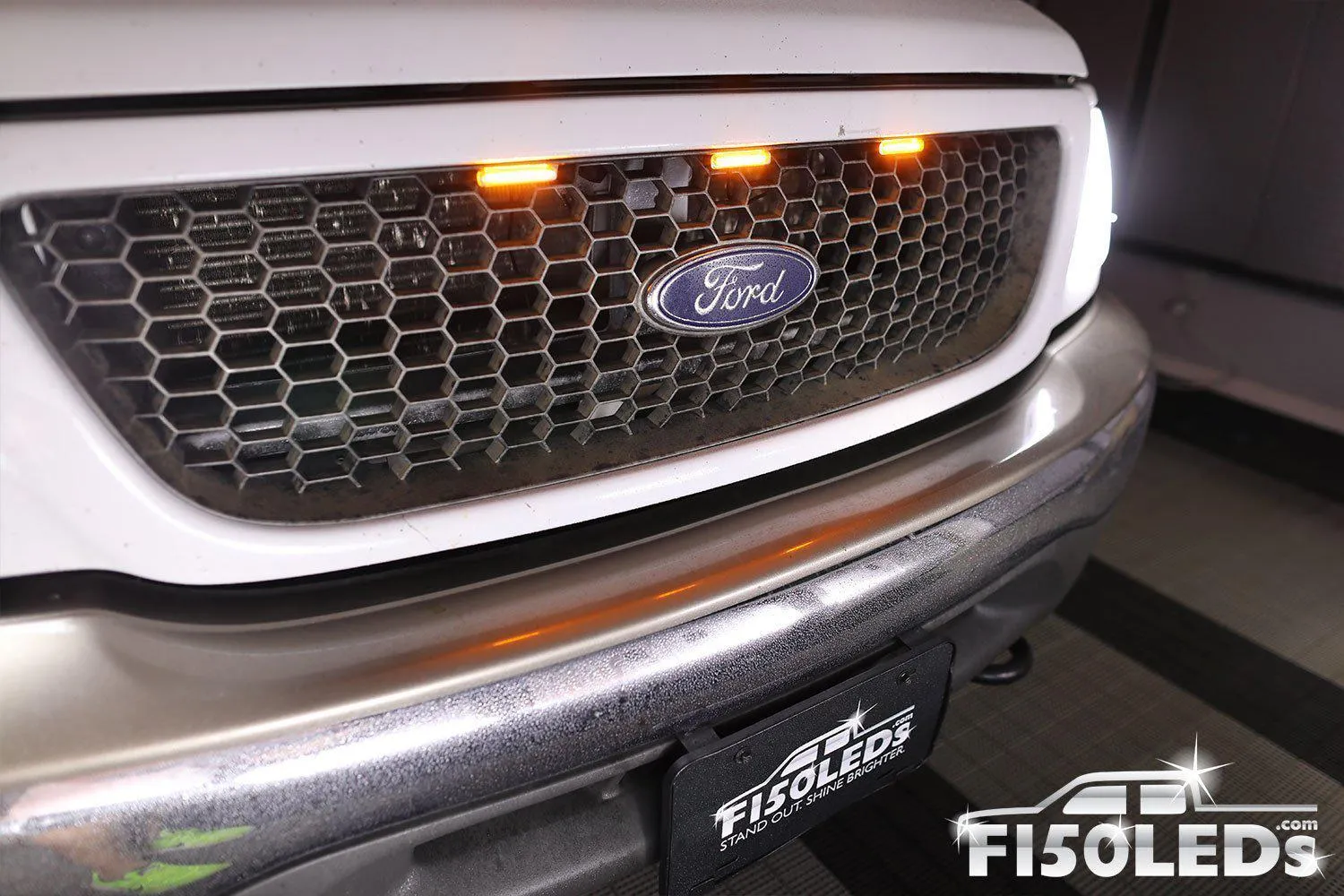 Ford F150 1997-03 Raptor Style Extreme LED grill Kit