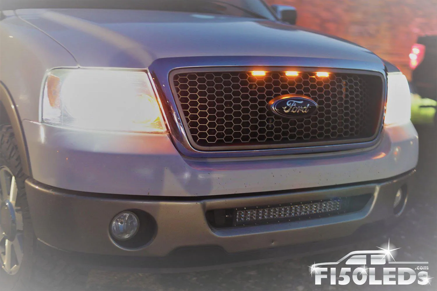 Ford F150 2004-08 F150 Raptor Style Extreme LED grill Kit