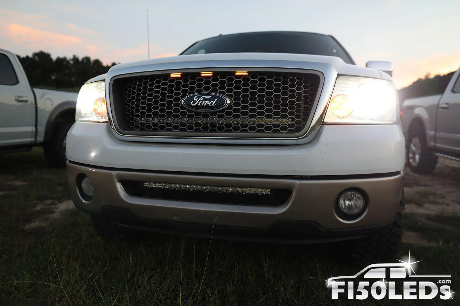 Ford F150 2004-08 F150 Raptor Style Extreme LED grill Kit
