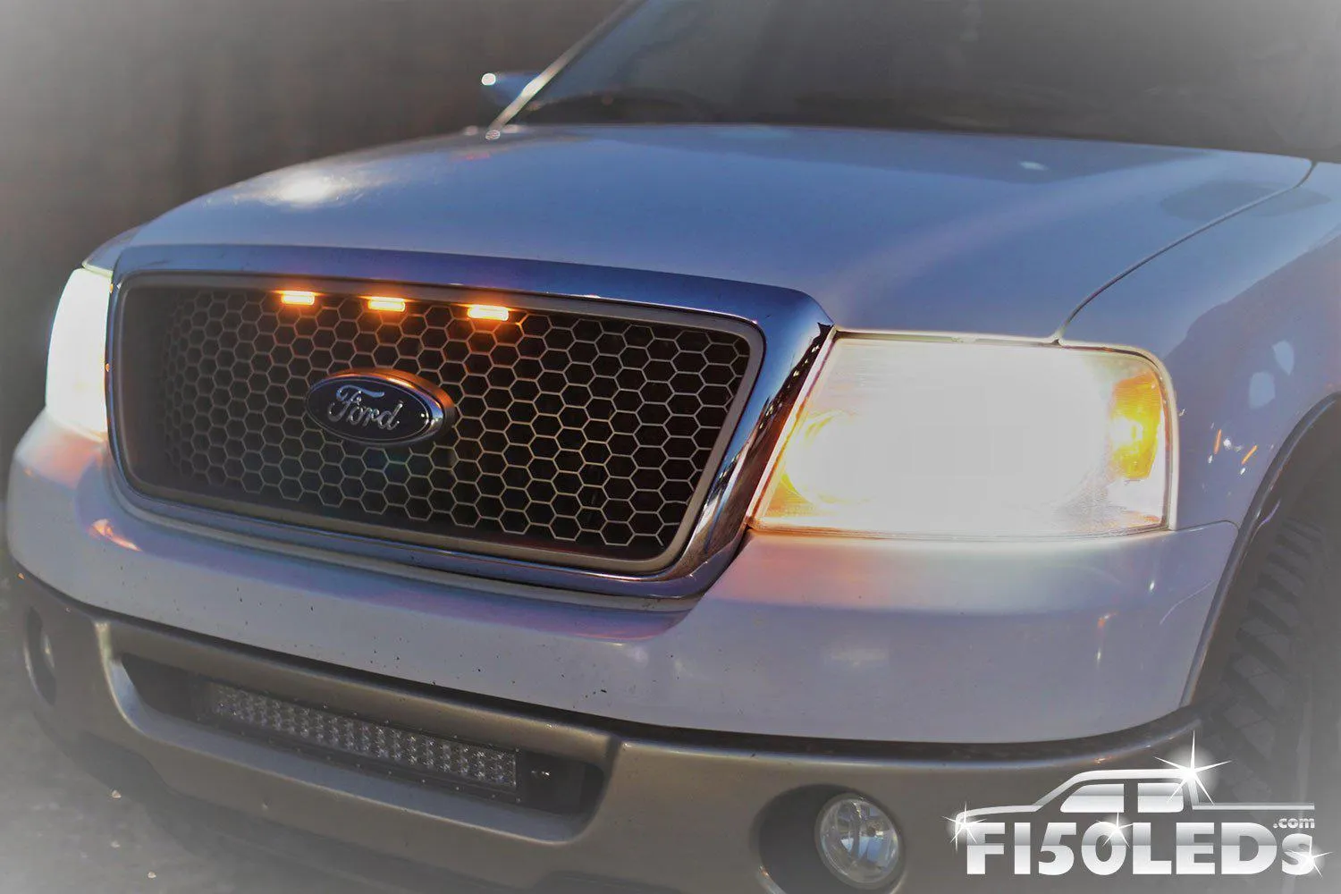 Ford F150 2004-08 F150 Raptor Style Extreme LED grill Kit