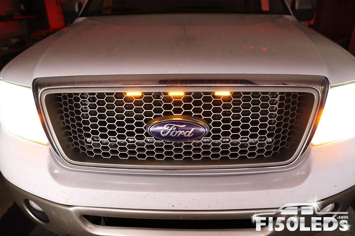 Ford F150 2004-08 F150 Raptor Style Extreme LED grill Kit