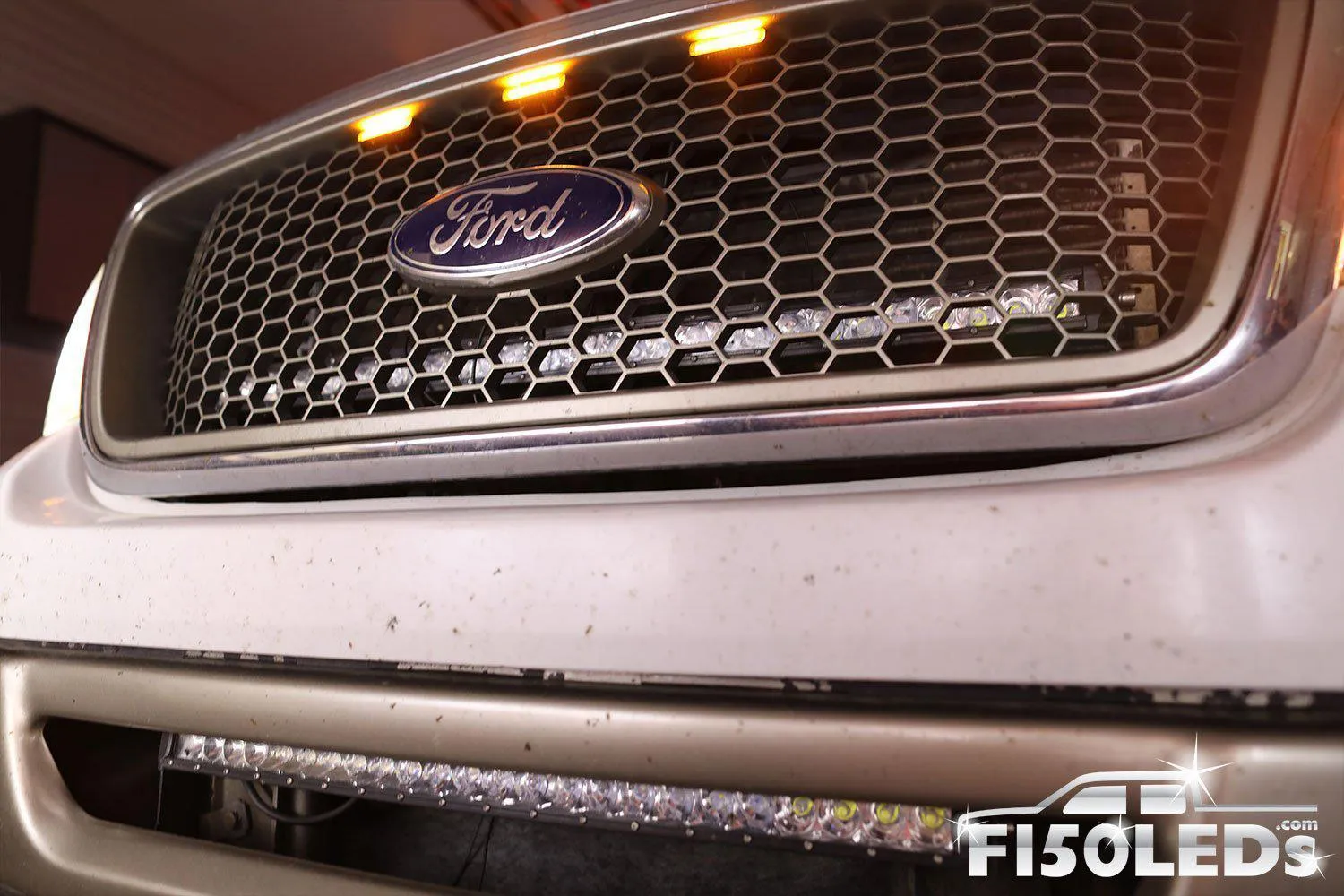 Ford F150 2004-08 F150 Raptor Style Extreme LED grill Kit