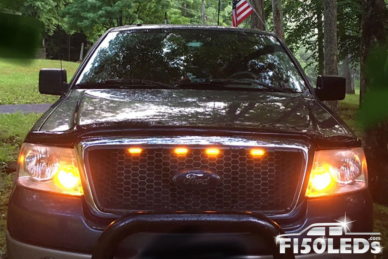 Ford F150 2004-08 F150 Raptor Style Extreme LED grill Kit