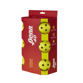 HEAD - Penn 40 Outdoor Pickleballs (Pack of 6)
