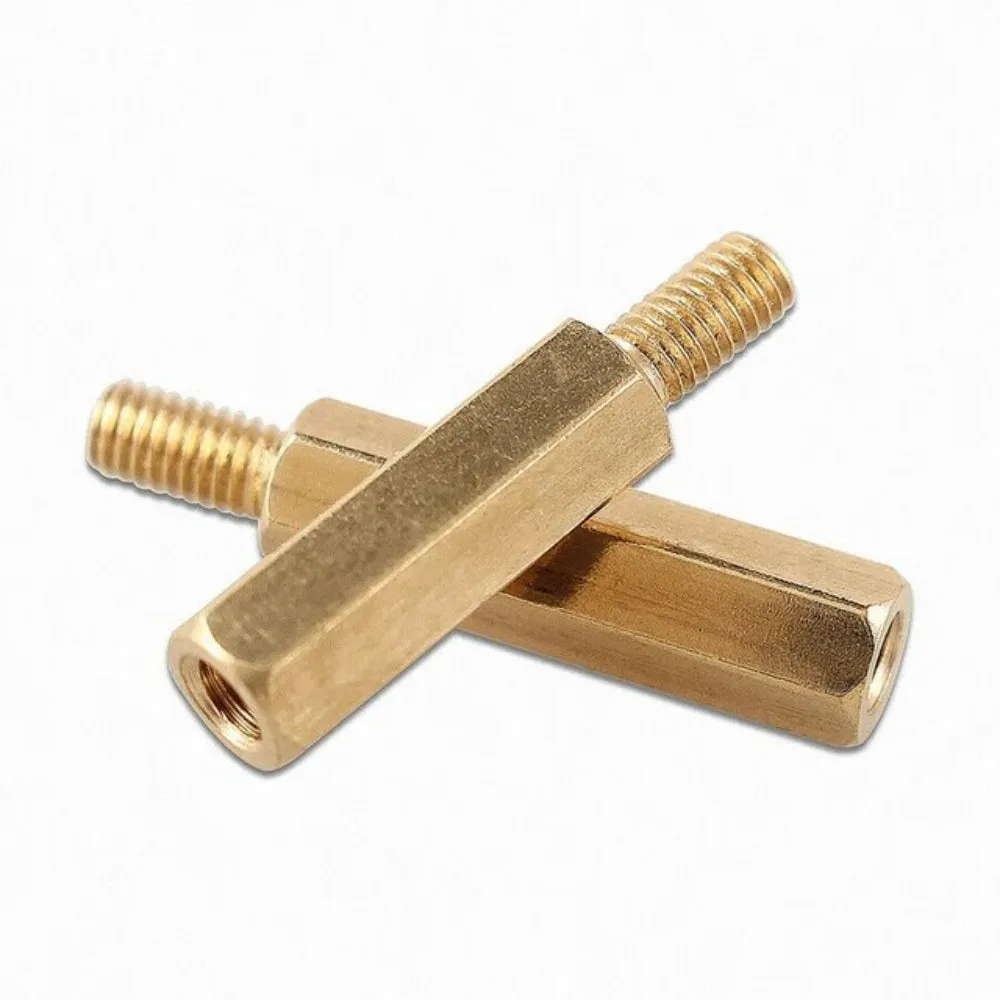 Hexagonal M3 PCB Column  Male Female Threaded Pillar Bolt Screws  Hexagonal Pillar length 20mm Thread length 6mm