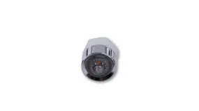 HIGHSIDER 203-216 LED Indicator "MONO" Clear Lens with E-Mark - Chrome