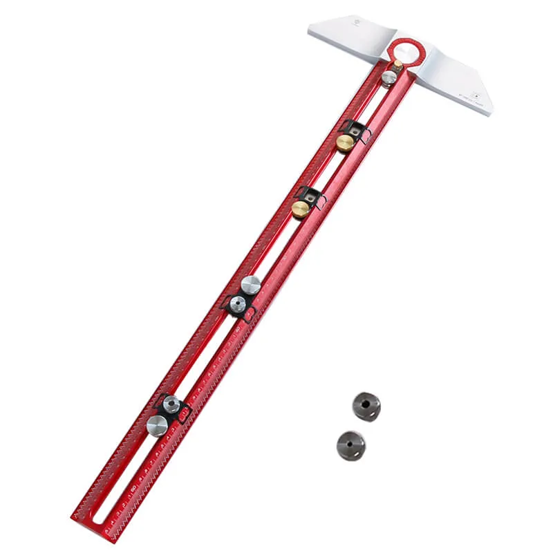 HONGDUI MT-2465 PRO T-Square Combination T-Ruler for Marking and Measuring