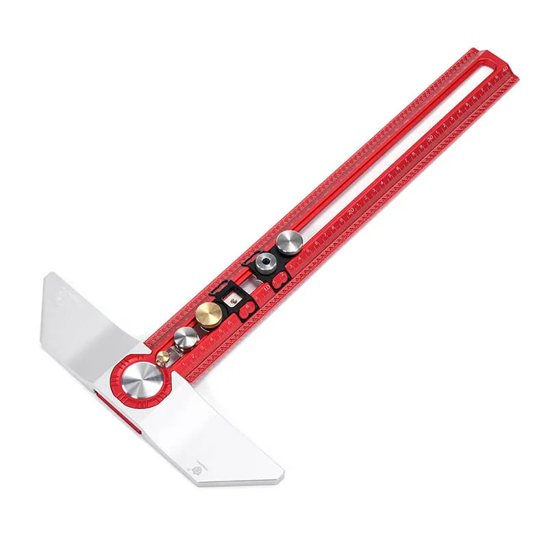 HONGDUI MT-2465 PRO T-Square Combination T-Ruler for Marking and Measuring