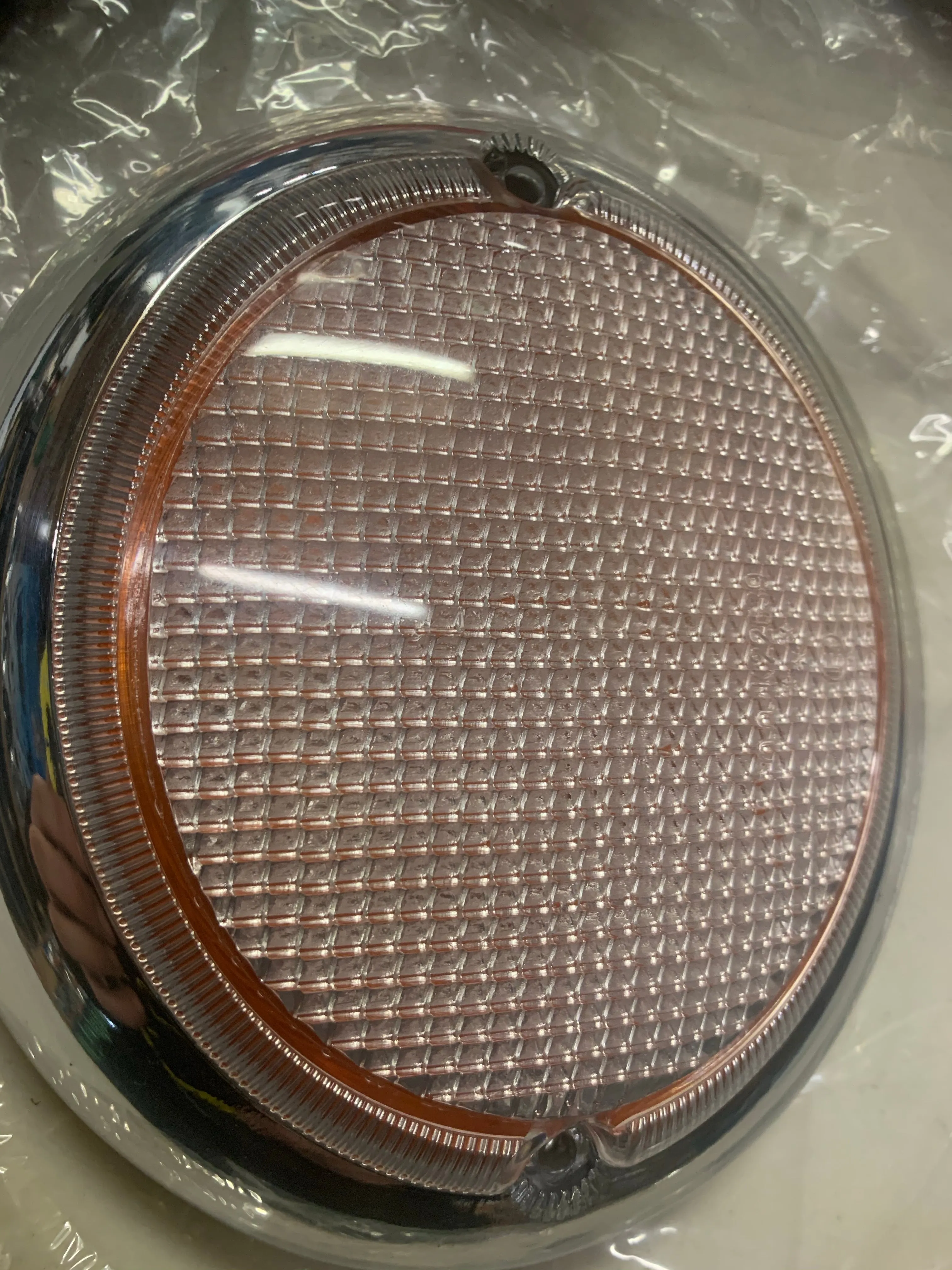 Indicator Lens, Amber, Bus 1964-67