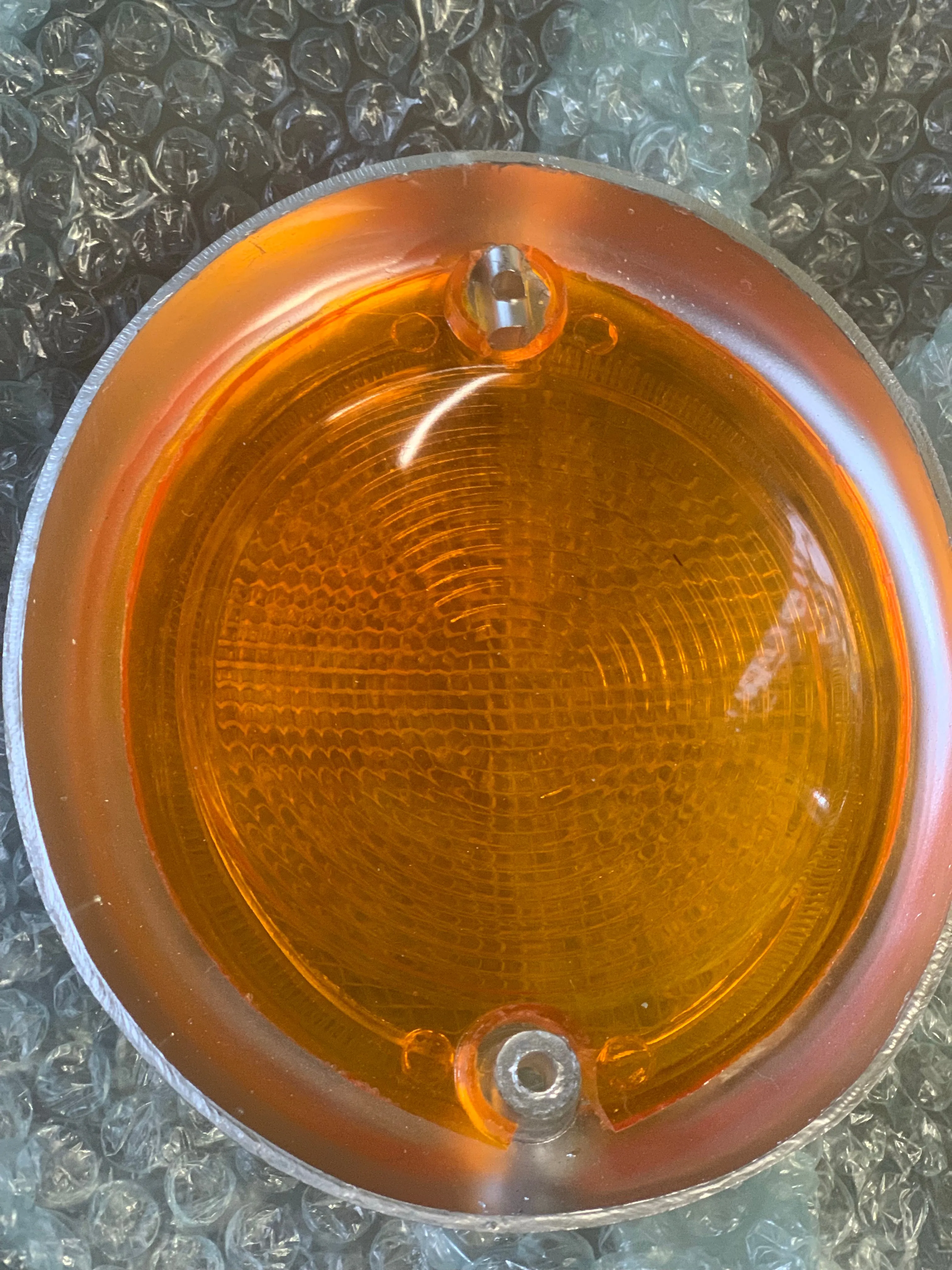 Indicator Lens, Amber, Bus 1964-67