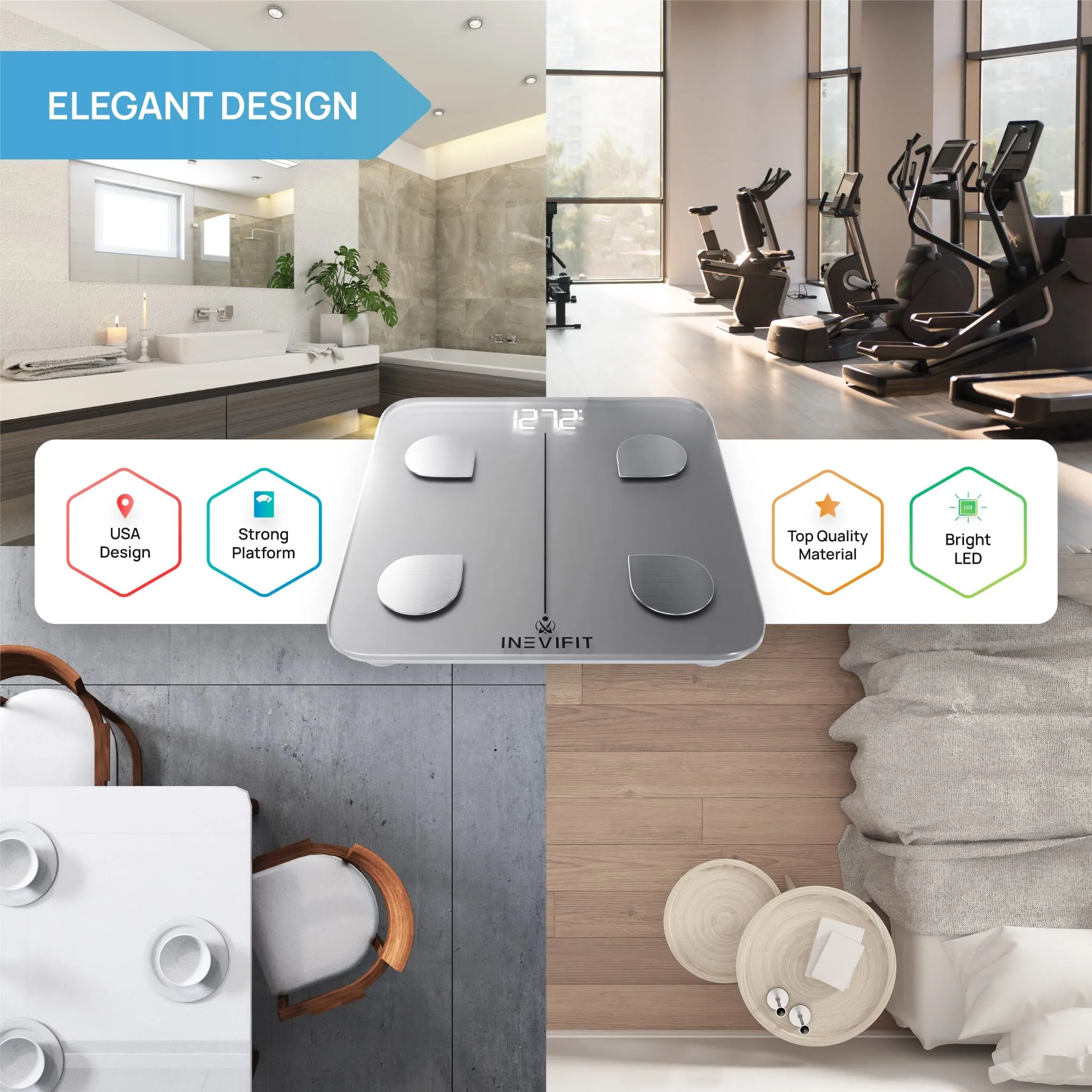 INEVIFIT | Smart Body Fat Scale
