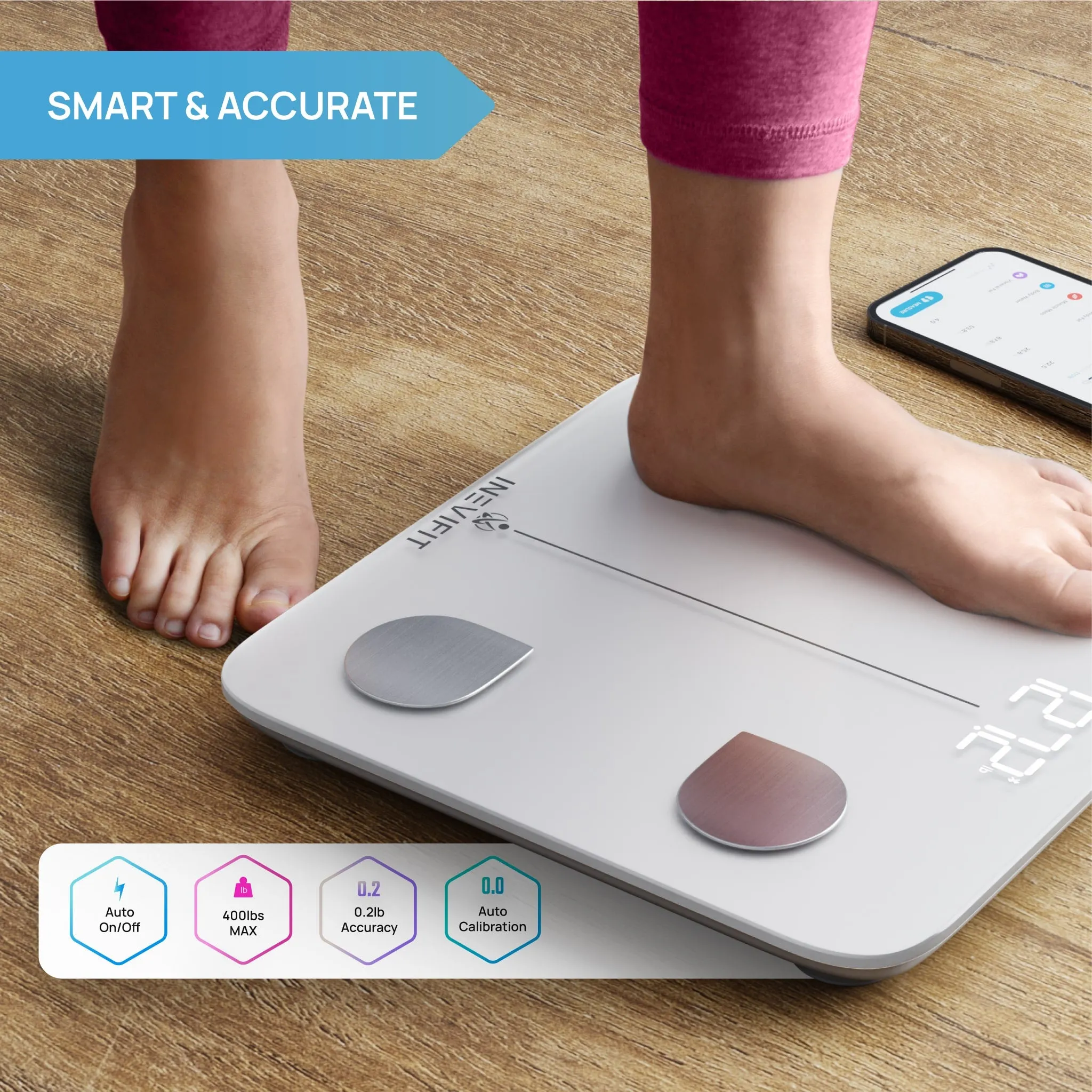 INEVIFIT | Smart Body Fat Scale