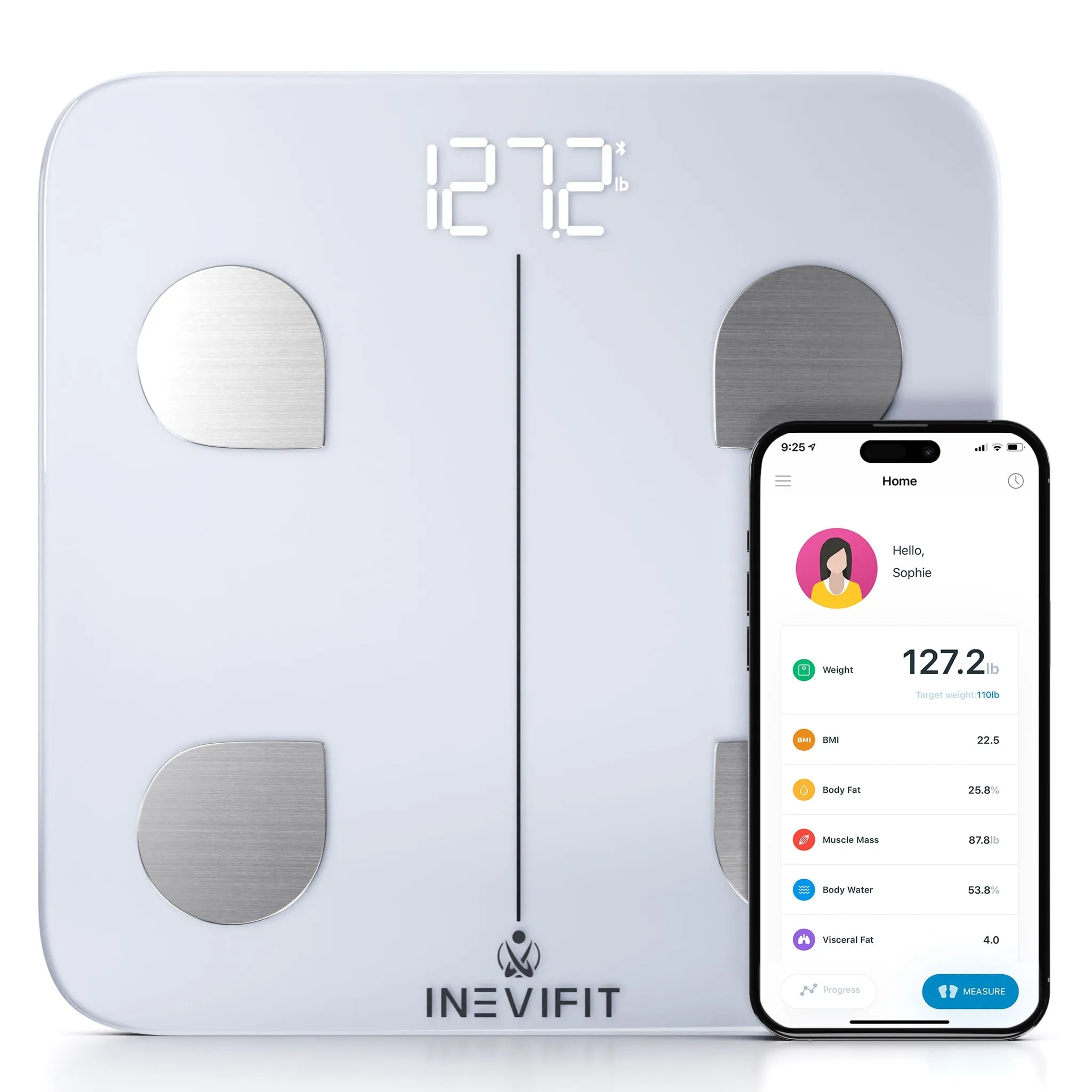 INEVIFIT | Smart Body Fat Scale