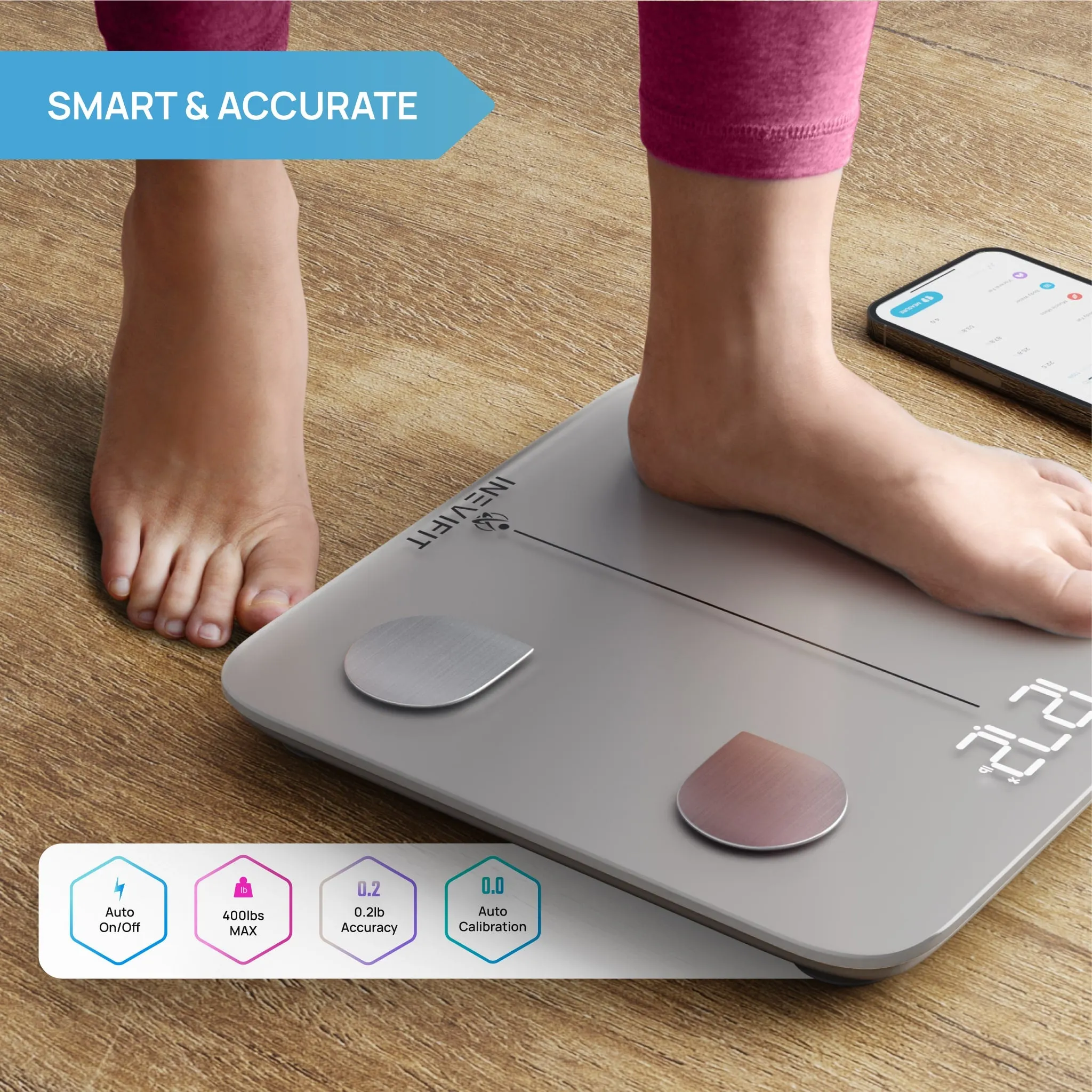 INEVIFIT | Smart Body Fat Scale