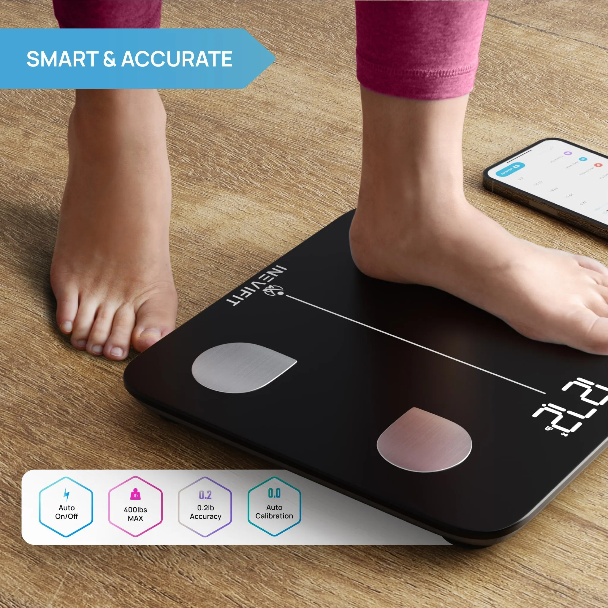 INEVIFIT | Smart Body Fat Scale