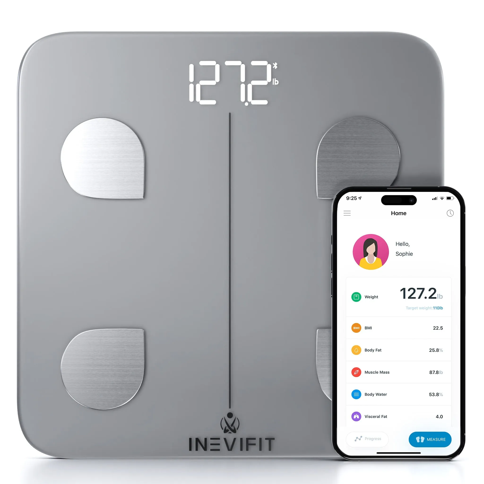 INEVIFIT | Smart Body Fat Scale