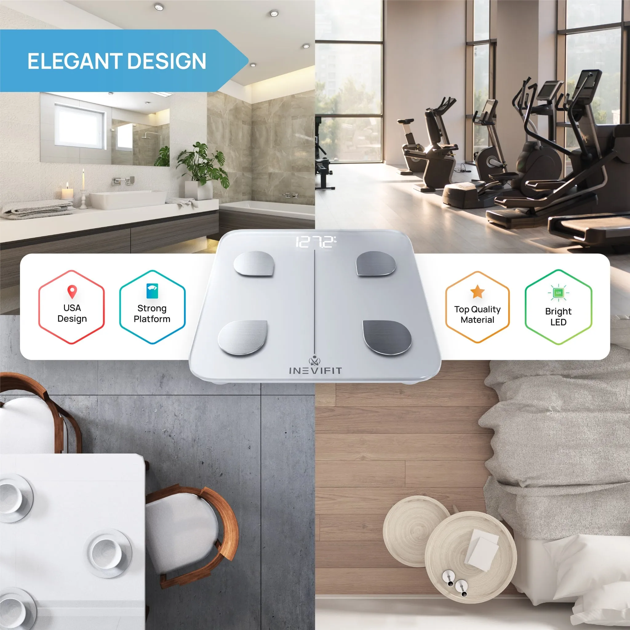 INEVIFIT | Smart Body Fat Scale