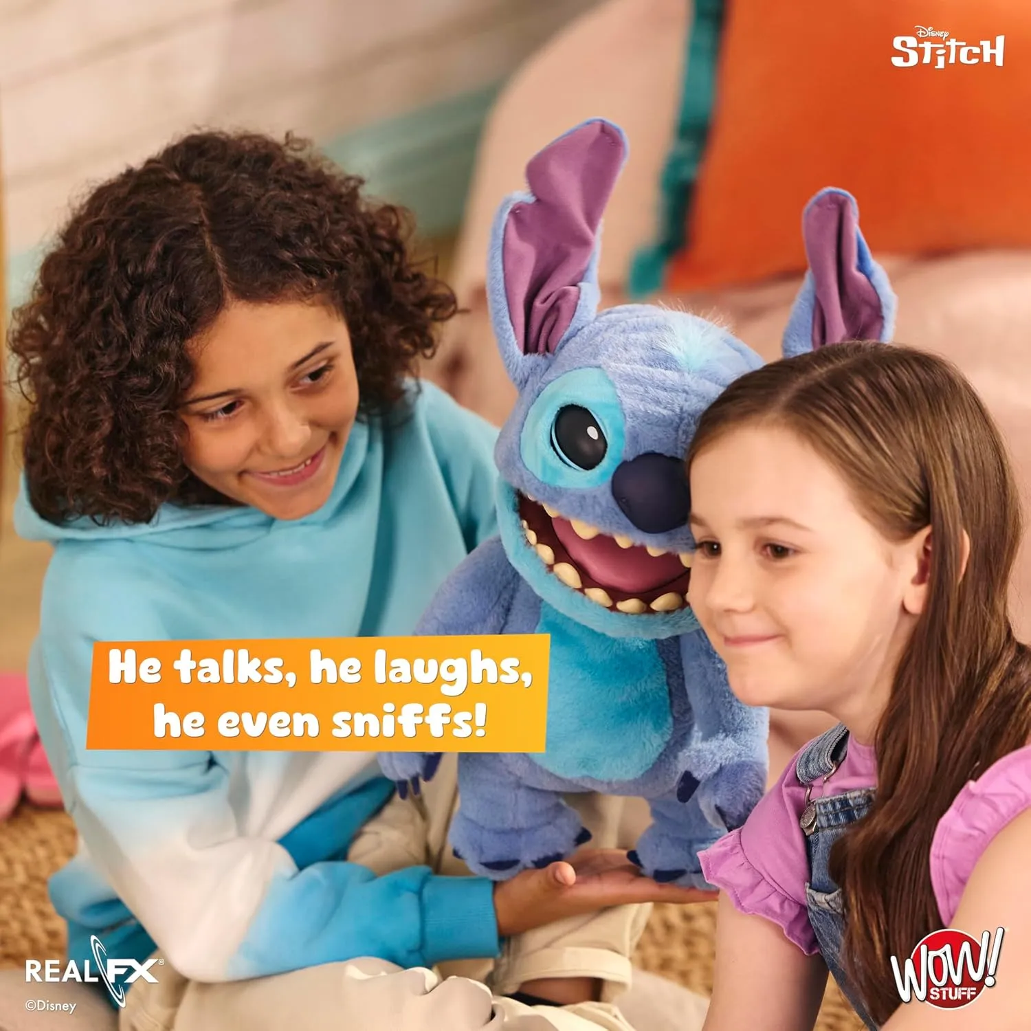 Interactive 18" Stitch Plush