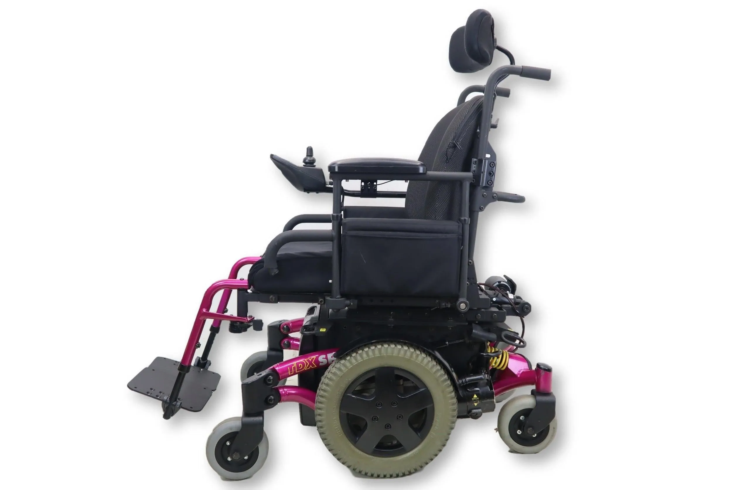 Invacare TDX SP Electric Wheelchair | Tilting Function | Swing Away Legrest | 17" x 20" Seat