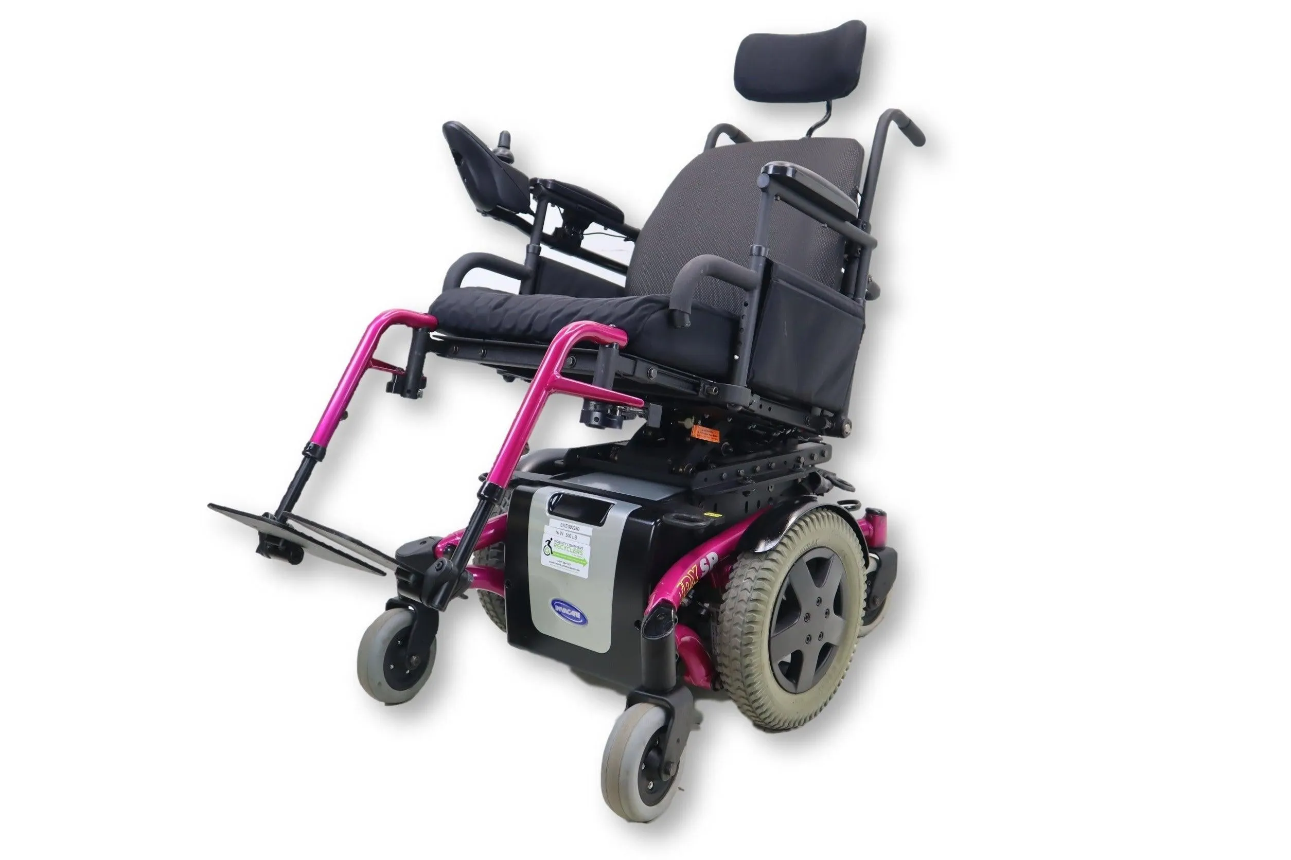 Invacare TDX SP Electric Wheelchair | Tilting Function | Swing Away Legrest | 17" x 20" Seat