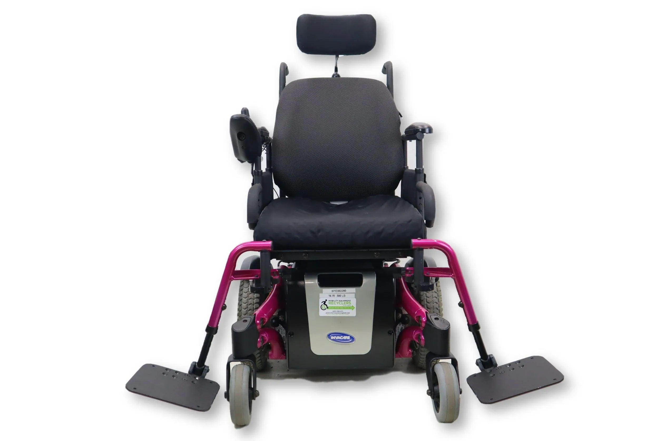 Invacare TDX SP Electric Wheelchair | Tilting Function | Swing Away Legrest | 17" x 20" Seat