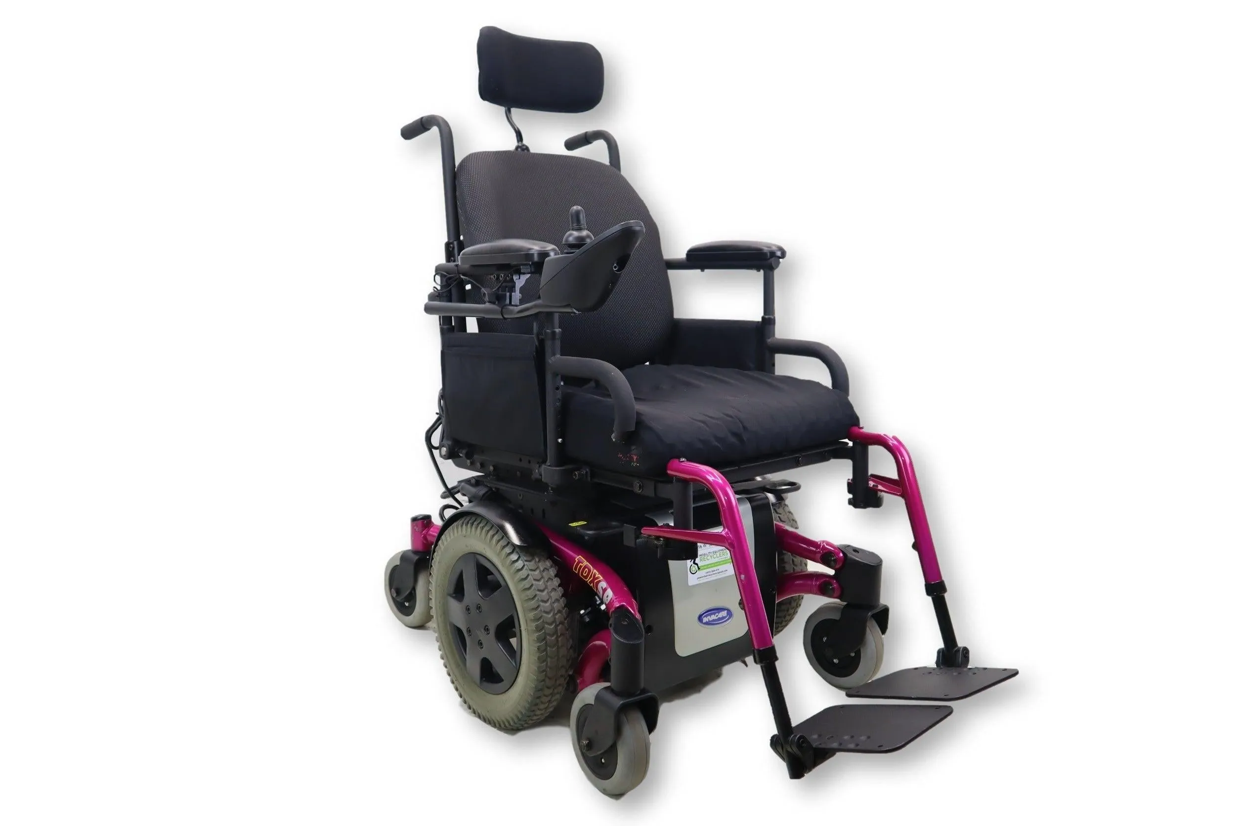 Invacare TDX SP Electric Wheelchair | Tilting Function | Swing Away Legrest | 17" x 20" Seat