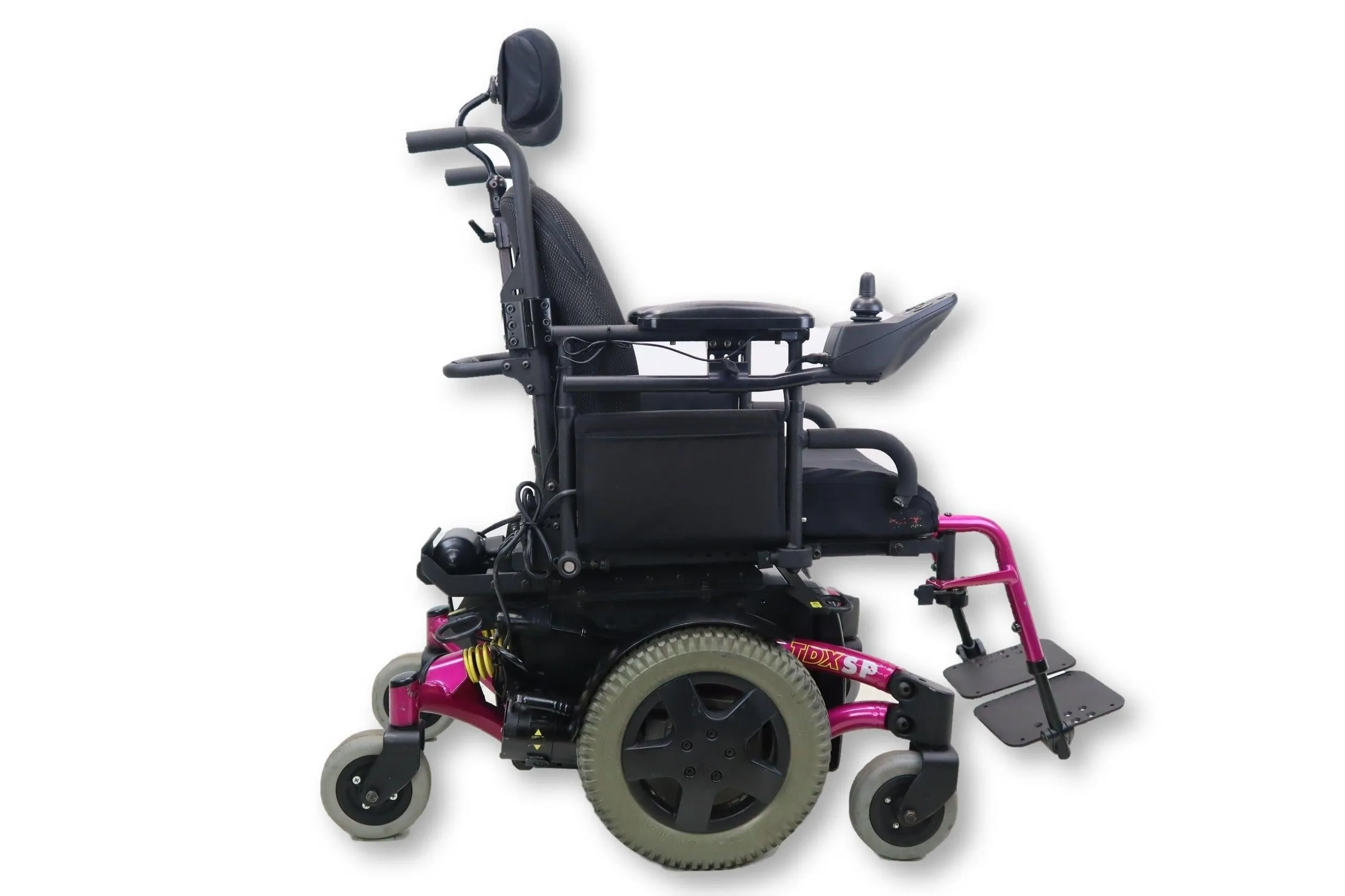 Invacare TDX SP Electric Wheelchair | Tilting Function | Swing Away Legrest | 17" x 20" Seat