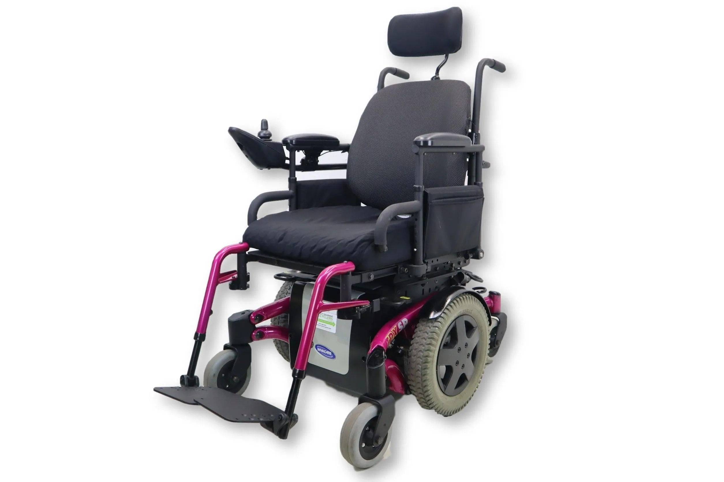 Invacare TDX SP Electric Wheelchair | Tilting Function | Swing Away Legrest | 17" x 20" Seat