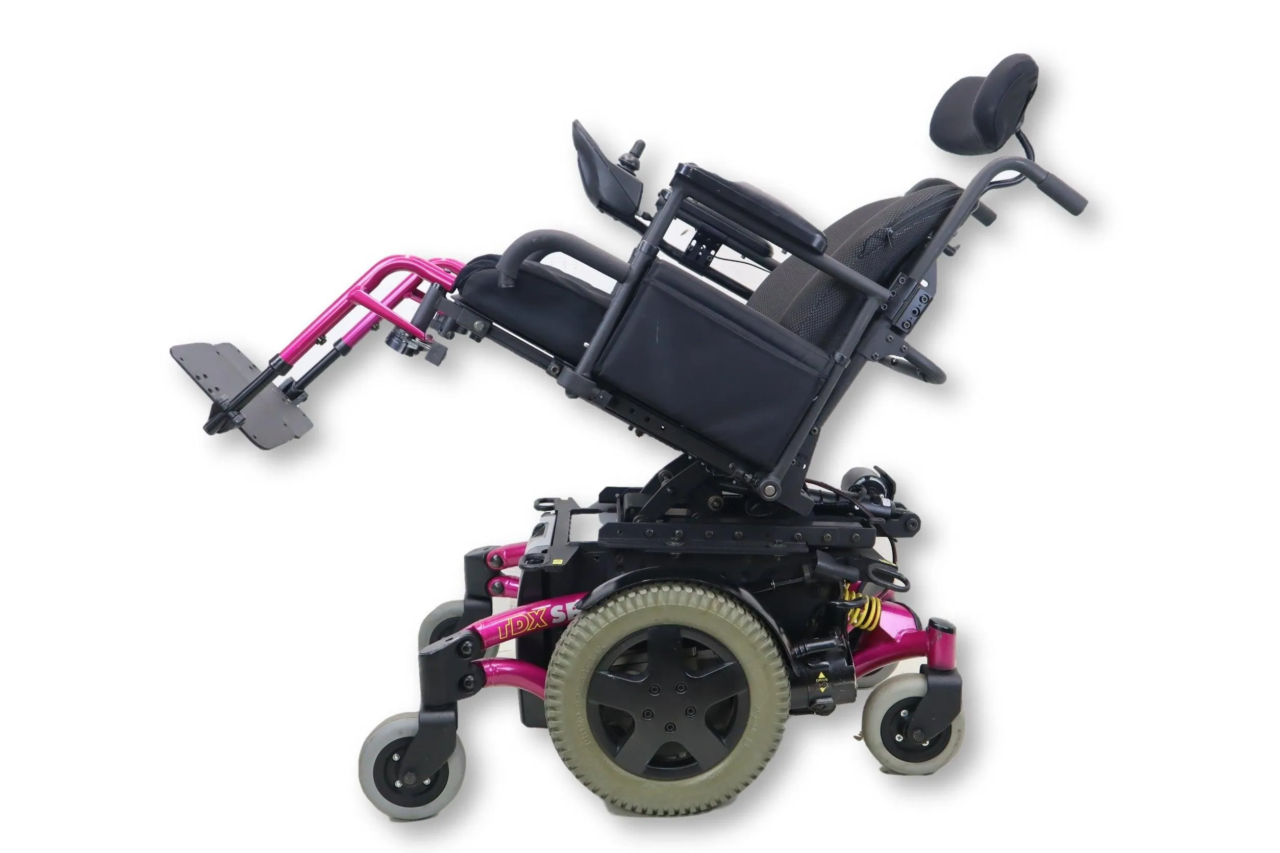 Invacare TDX SP Electric Wheelchair | Tilting Function | Swing Away Legrest | 17" x 20" Seat