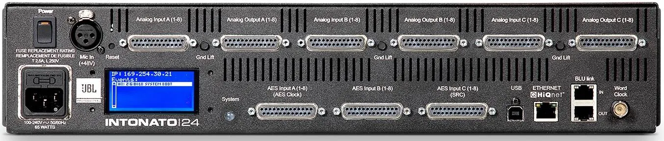 JBL Pro INTONATO 24MX 24-Channel Monitor Management Tuning System