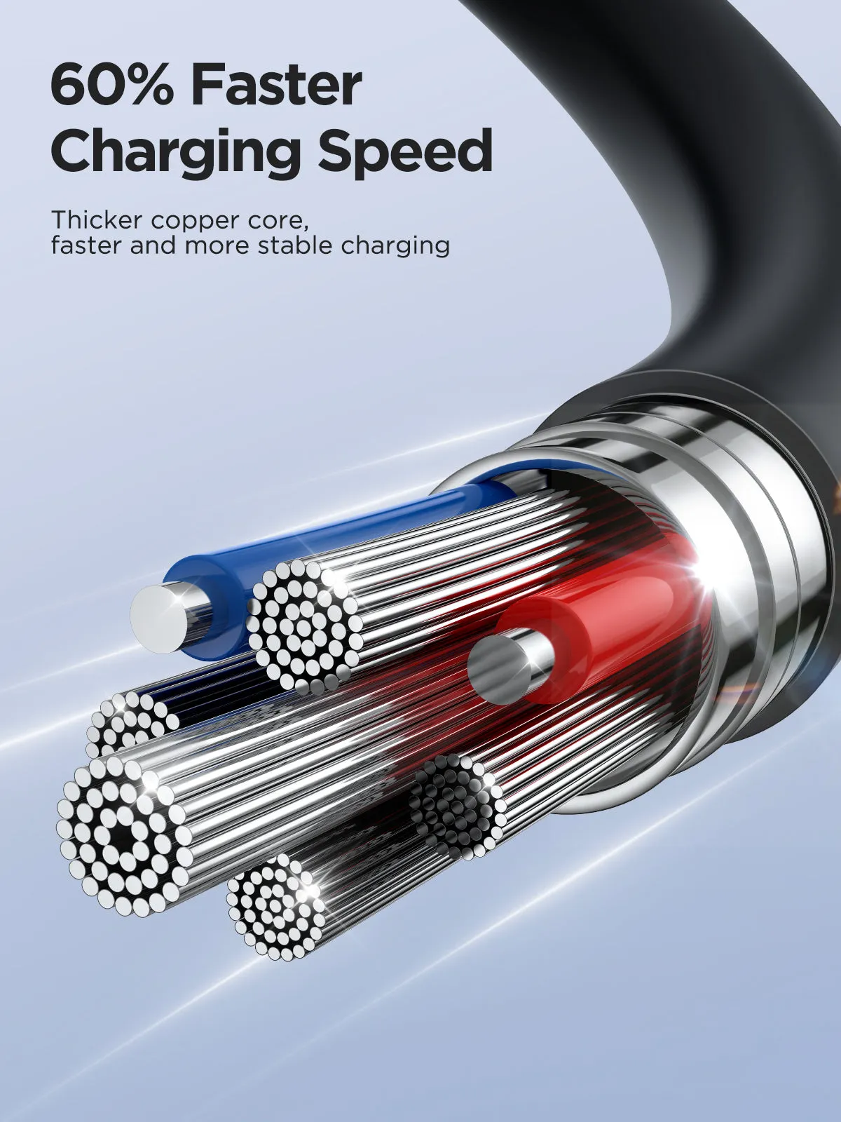 Joyroom SA38-AL3 | USB to Lightning Coiled Mobile Cable | Fast Charge PD 3A